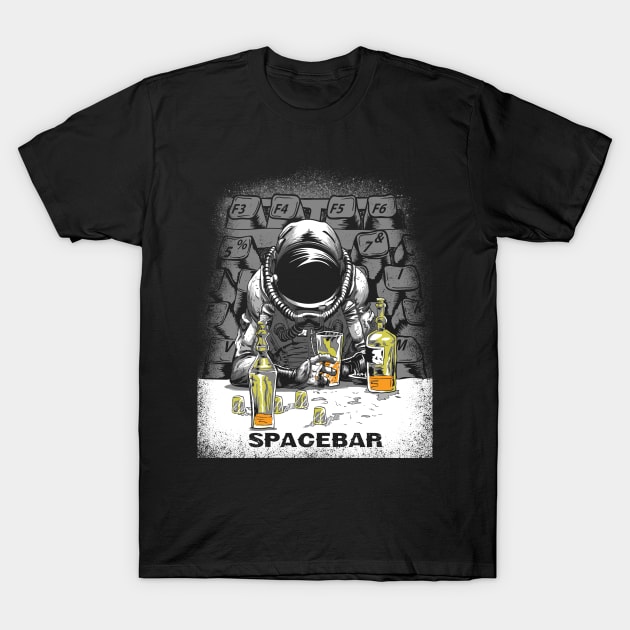 spacebar T-Shirt by audi